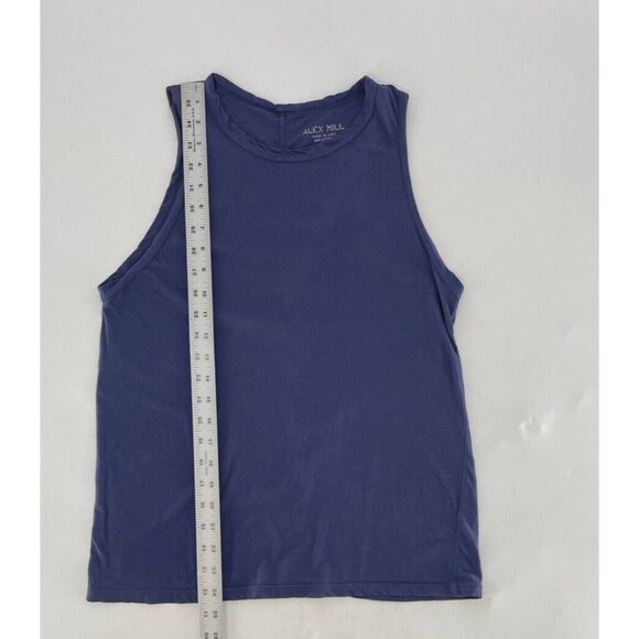 Alex Mill Blue Sleeveless Kate Tank Top Size M,‎ 100% Cotton, USA, Normcore - Picture 7 of 8